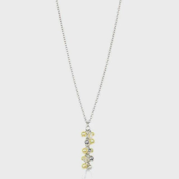 Teardrop Serenity – Yellow Necklace Set