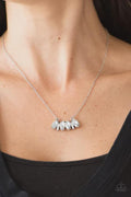 Deco Decadence – White Necklace Set
