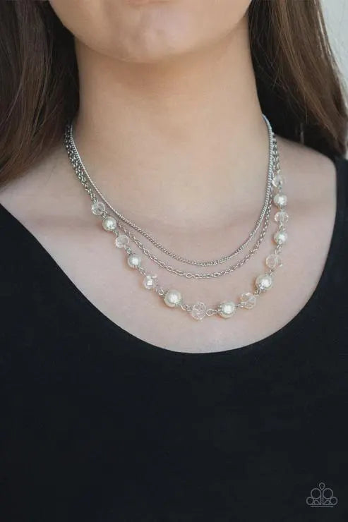 Tour de Demure – White Necklace Set