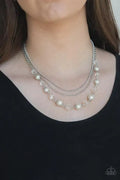 Tour de Demure – White Necklace Set