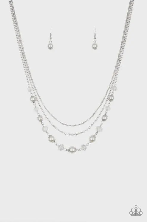 Tour de Demure – White Necklace Set