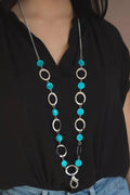 SHELL Your Soul – Blue Lanyard Necklace Set