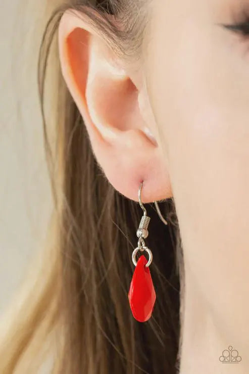 Hurricane Season – Red Necklace Set