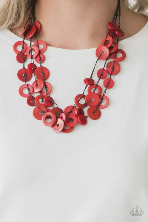 Wonderfully Walla Walla – Red Necklace Set