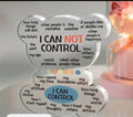 Motivational Acrylic Bear Ornament – Desk Decoration for Home & Office