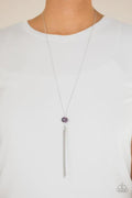 Socialite Of The Season – Purple Necklace Set