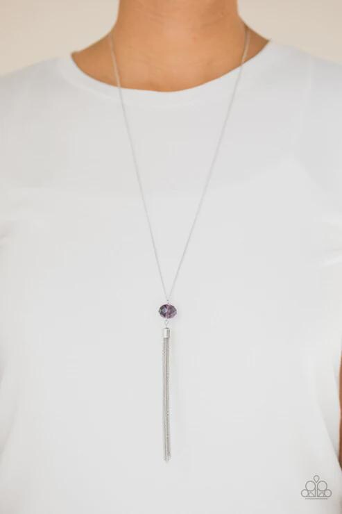 Socialite Of The Season – Purple Necklace Set
