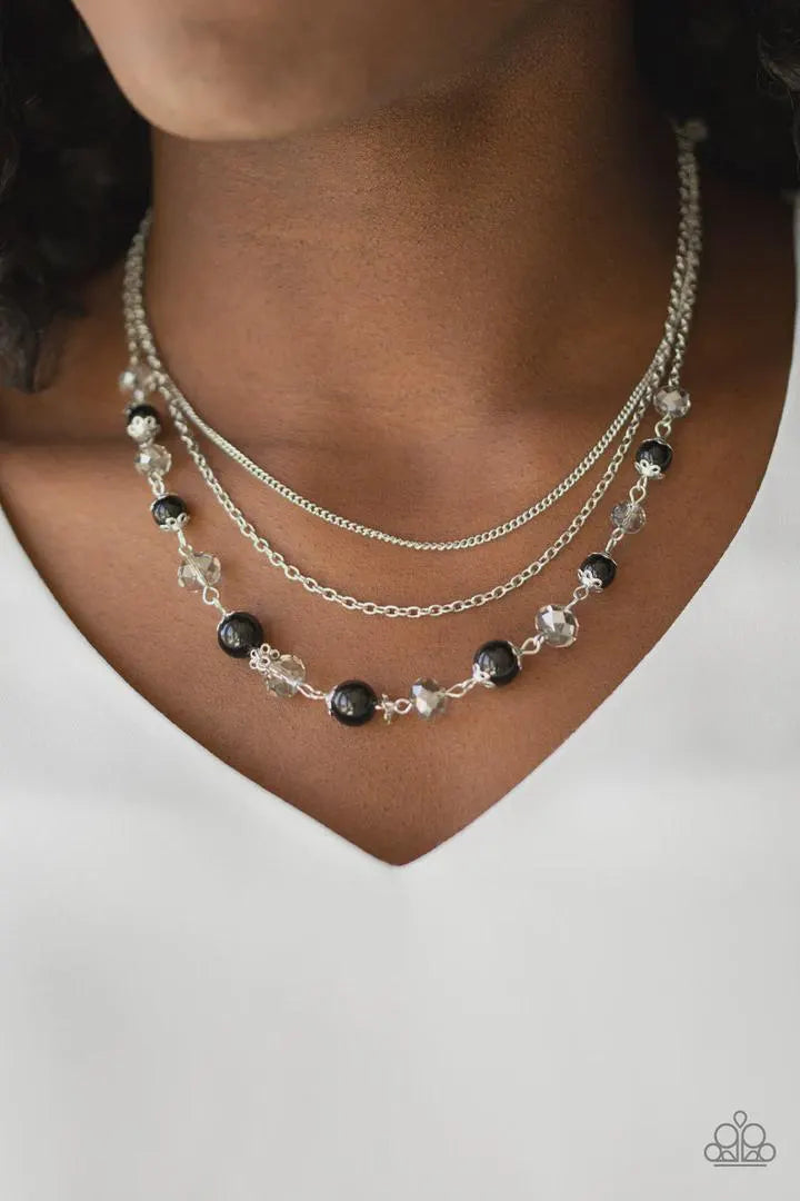 Tour de Demure – Black Necklace Set