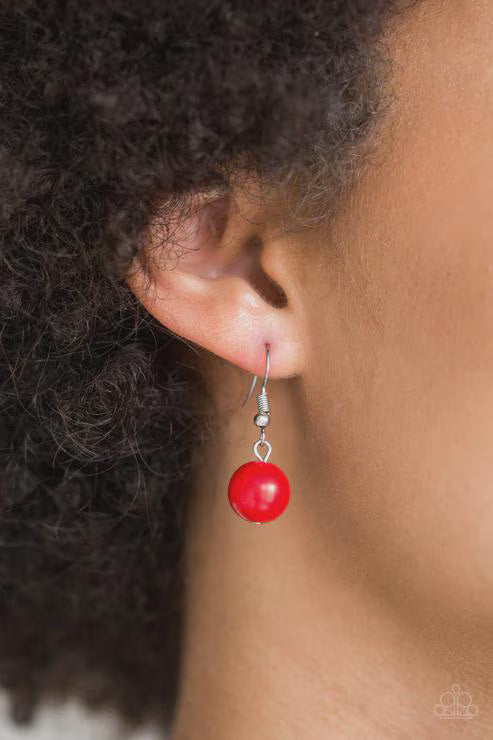 Modern Day Malibu – Red Necklace Set