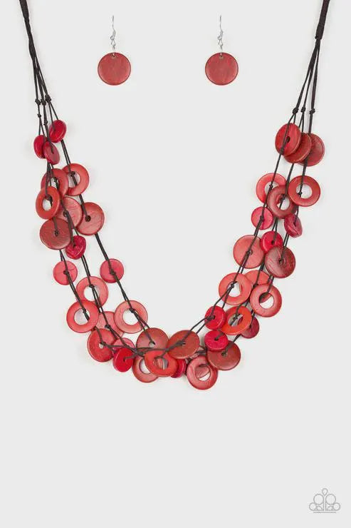 Wonderfully Walla Walla – Red Necklace Set