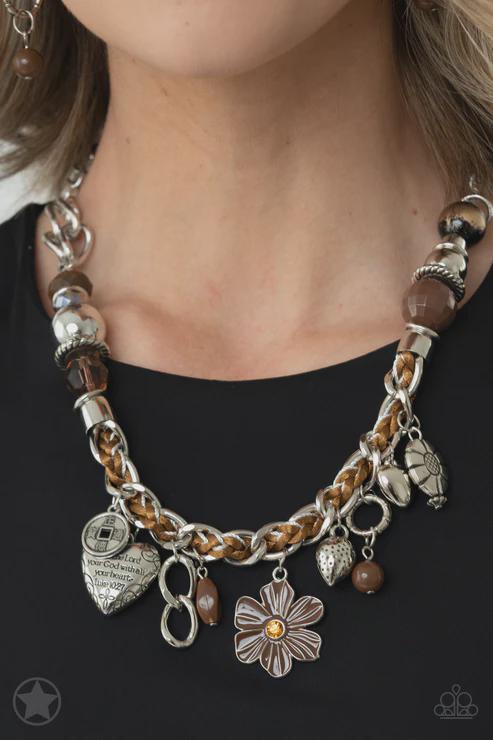 Charmed I Am Sure – Brown Necklace Set