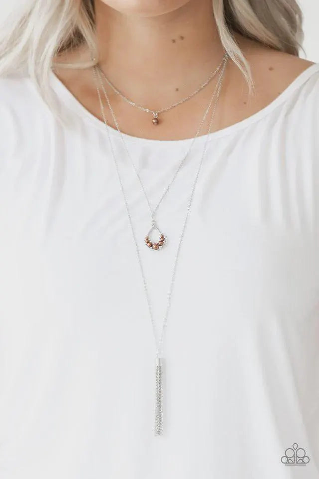 Be Fancy – Brown Necklace Set