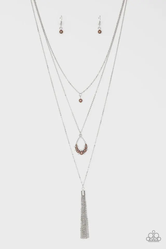 Be Fancy – Brown Necklace Set