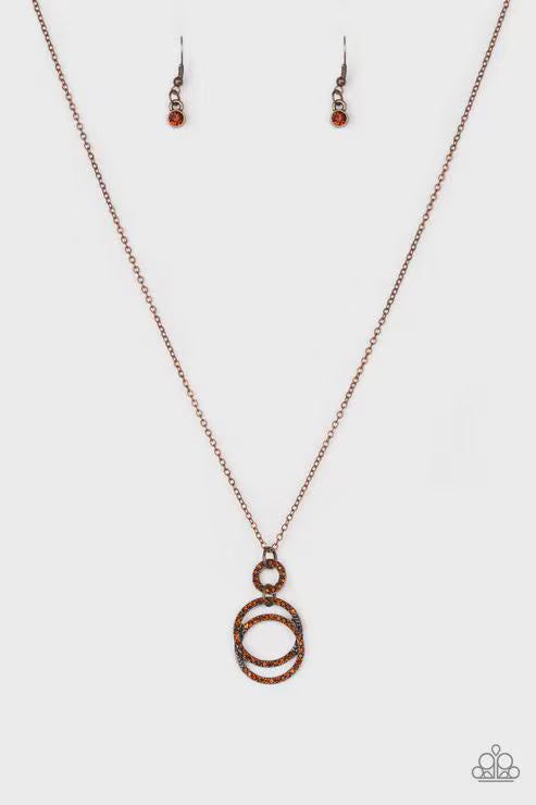 Timeless Trio – Copper Necklace Set